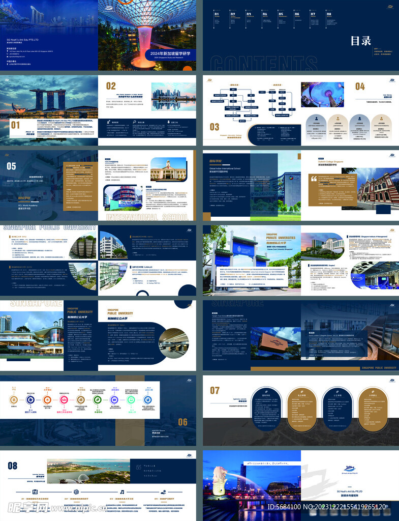 新加坡大留学研学教育规划宣传册