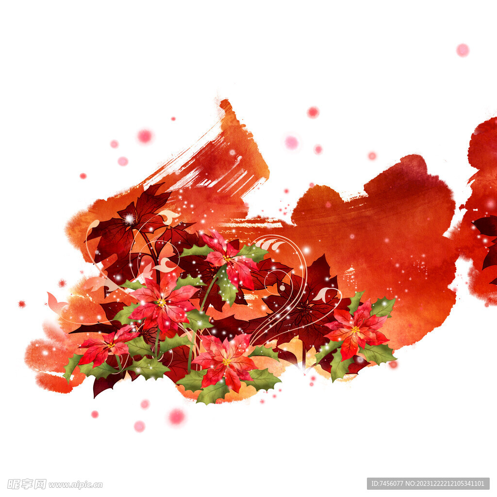 唯美还会抽象水彩挂画装饰画