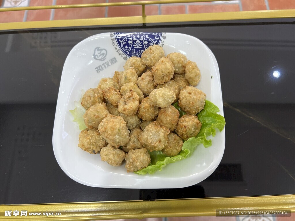 香菜丸子
