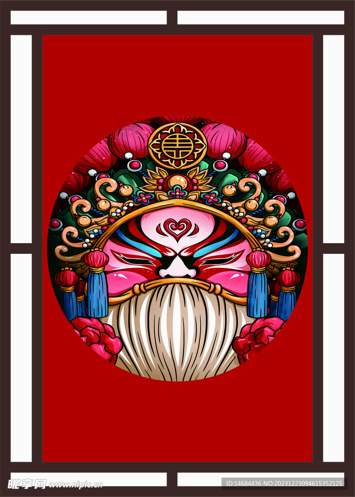 国潮挂画