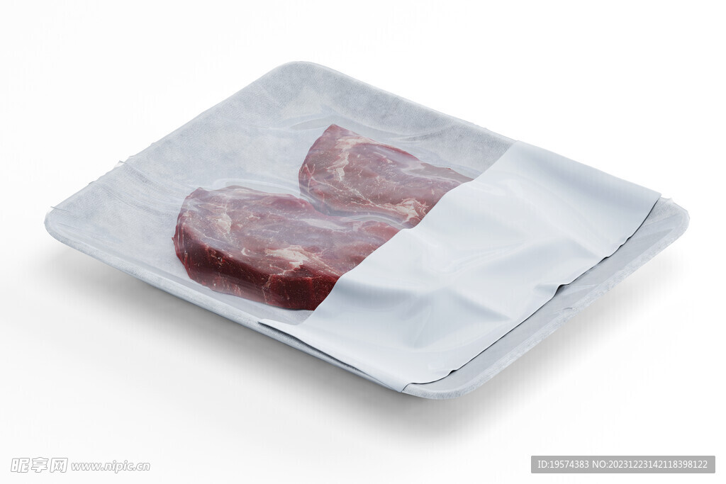 鲜牛肉托盘 