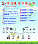 请勿吸烟珍爱生命宣传栏