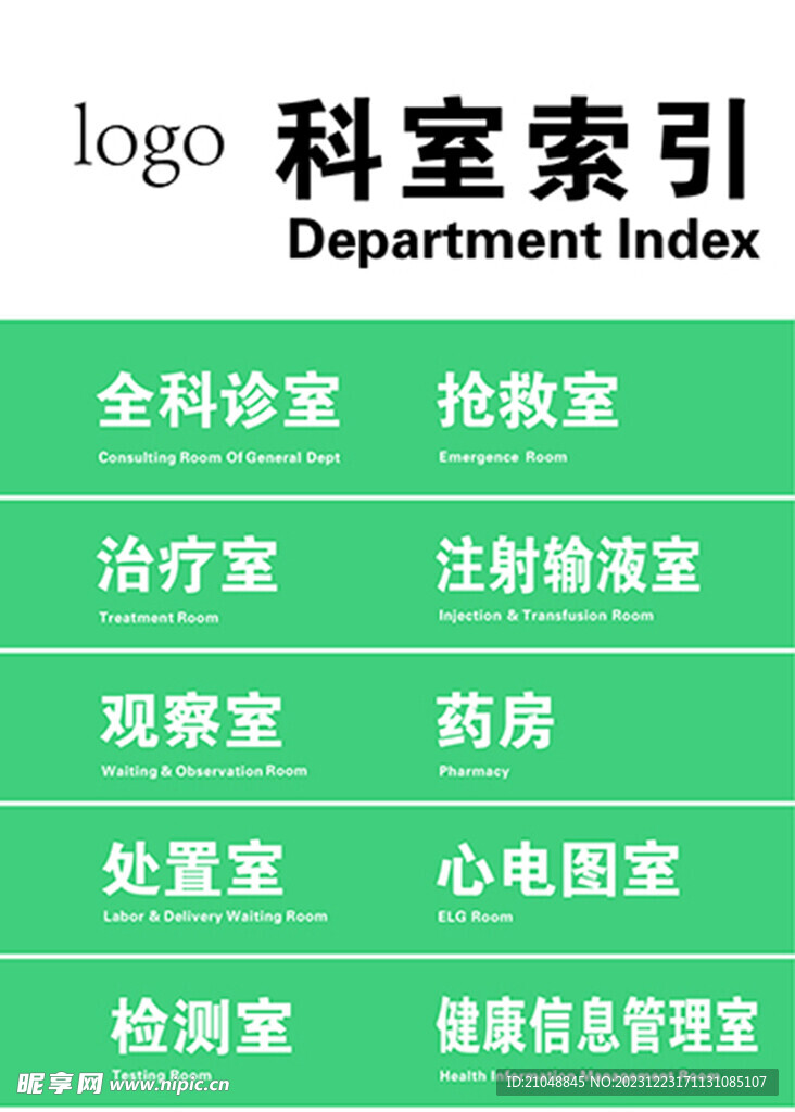 导诊牌