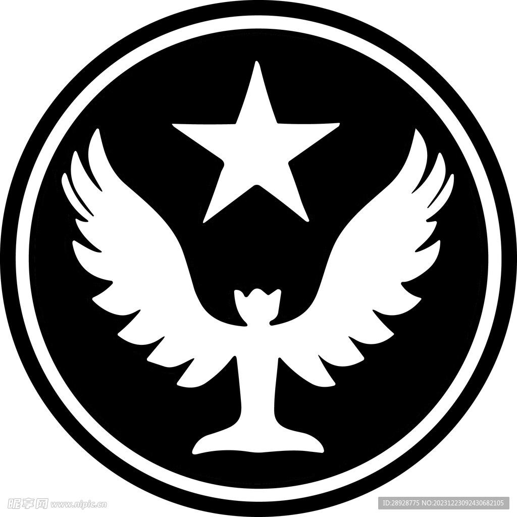 翅膀星星logo