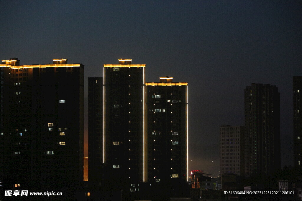 城市 夜景