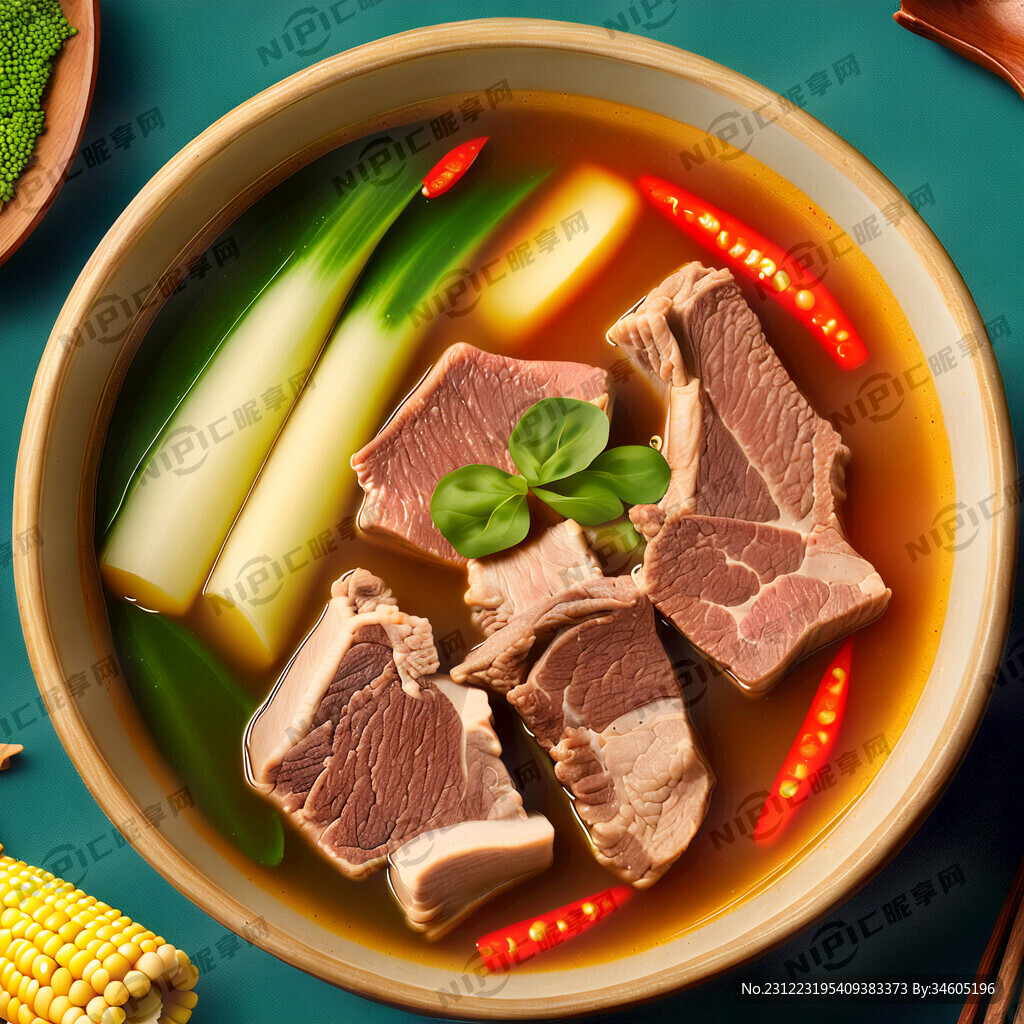 鸳鸯锅特制牛油麻辣汤底 牛肉