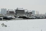洛阳九洲城雪景