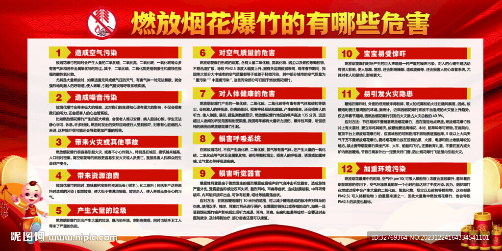 燃放烟花爆竹的危害