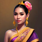 泰国迎賓手勢傳统服装女