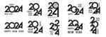 2024文字排列样式参考