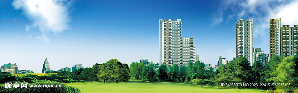 城市商业背景