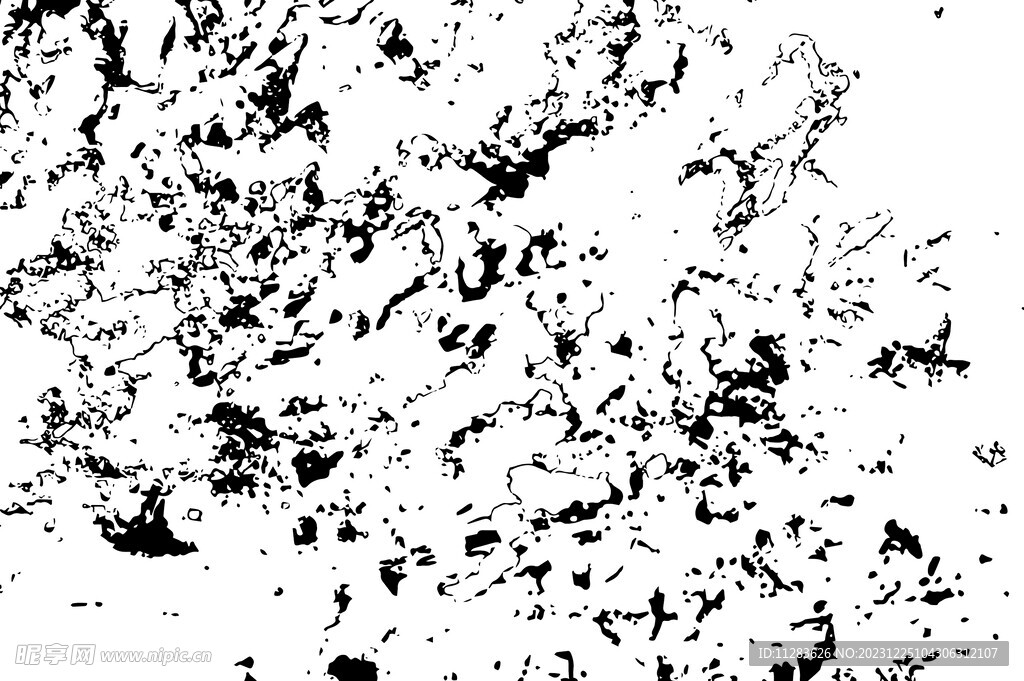 泼墨斑点