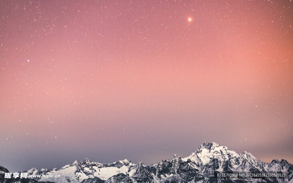 雪山风景