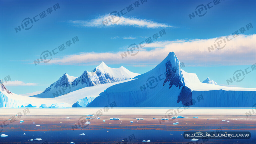 蓝色的天空 高远的云