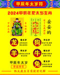 2024年犯太岁生肖