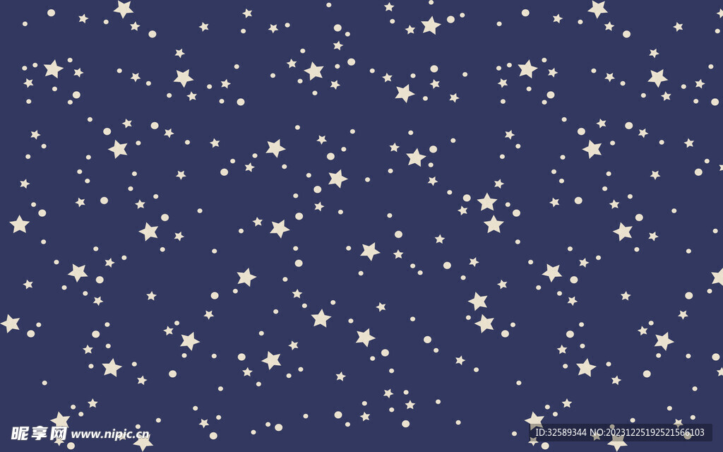 星星背景墙  