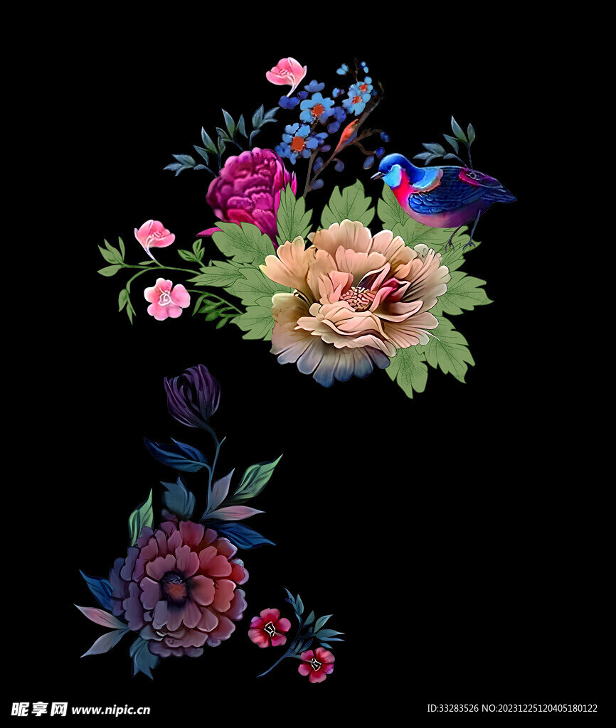 定位花