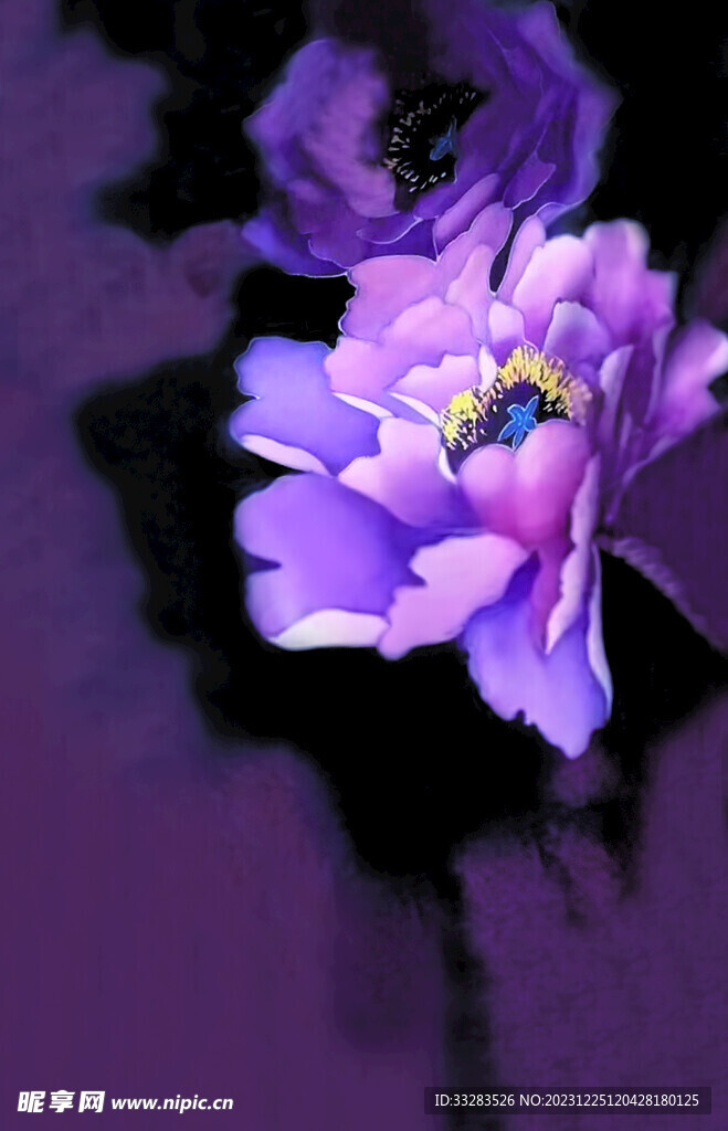 定位花