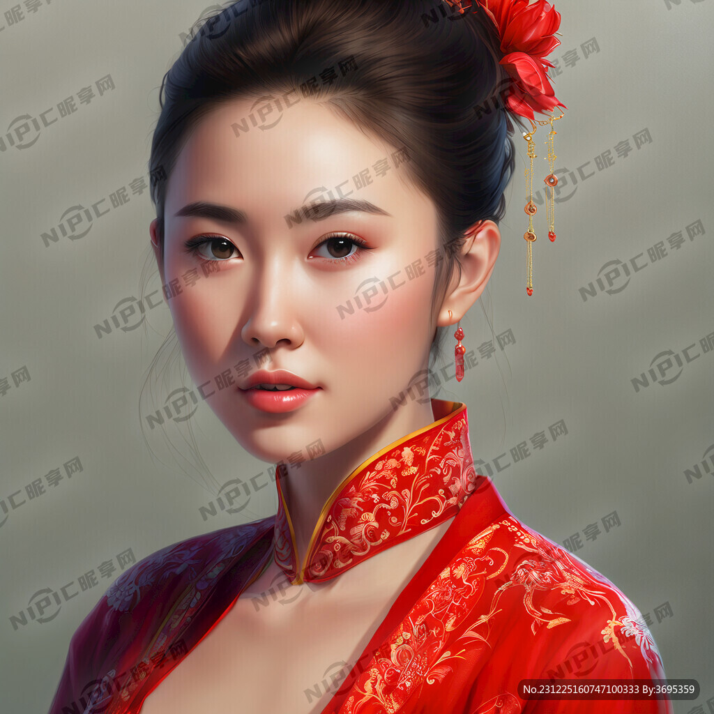 年轻 美女