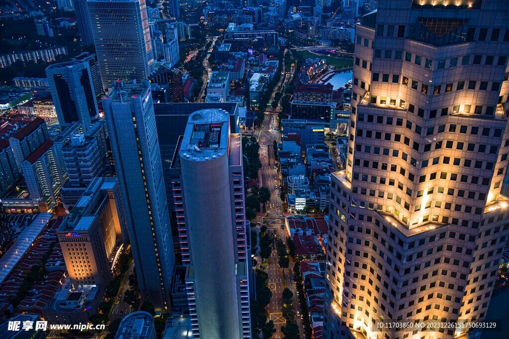 城市夜景