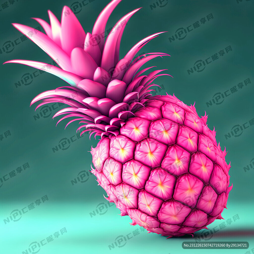 粉色菠萝