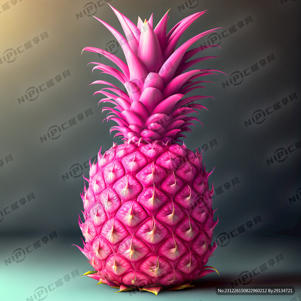 粉色菠萝