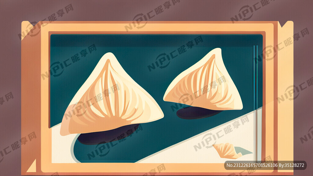 灯箱设计 馄饨元素 简洁