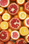 石榴橙子水果
