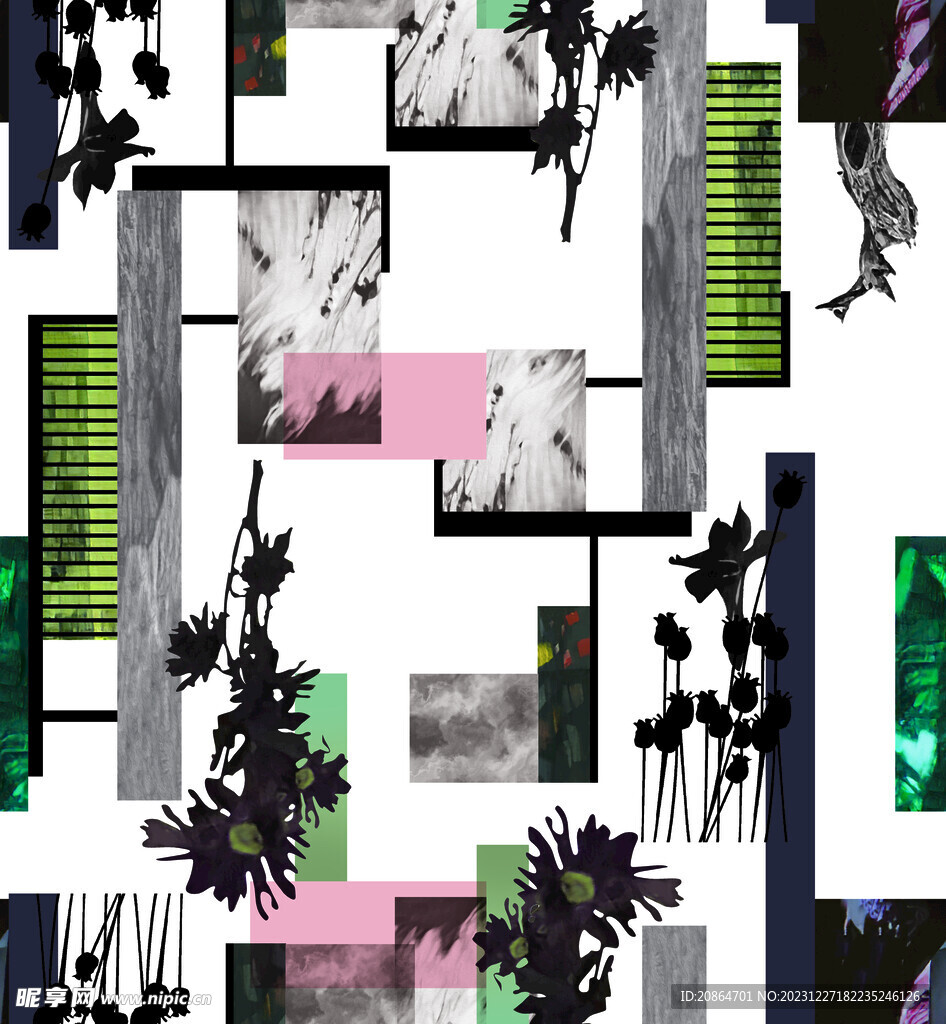拼接花