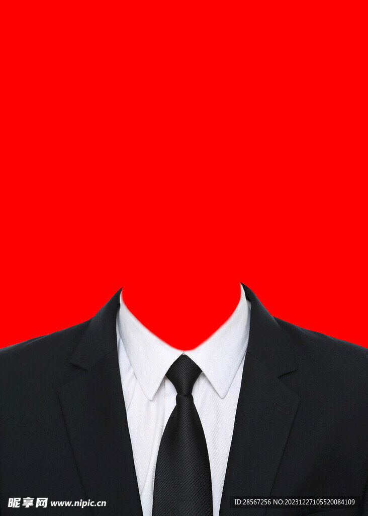 男西装证件照 西服证件