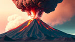 火山爆发
