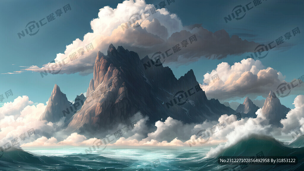 海参  祥云 山河