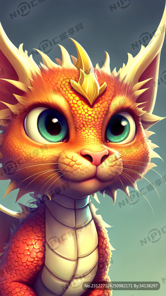 龙年 卡通小猫