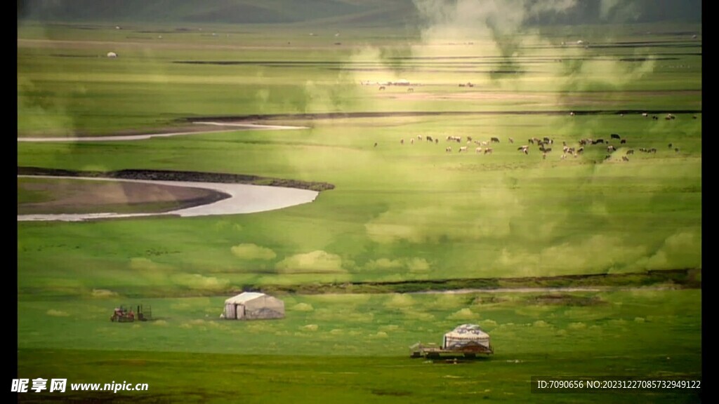 草原美景 蒙古包