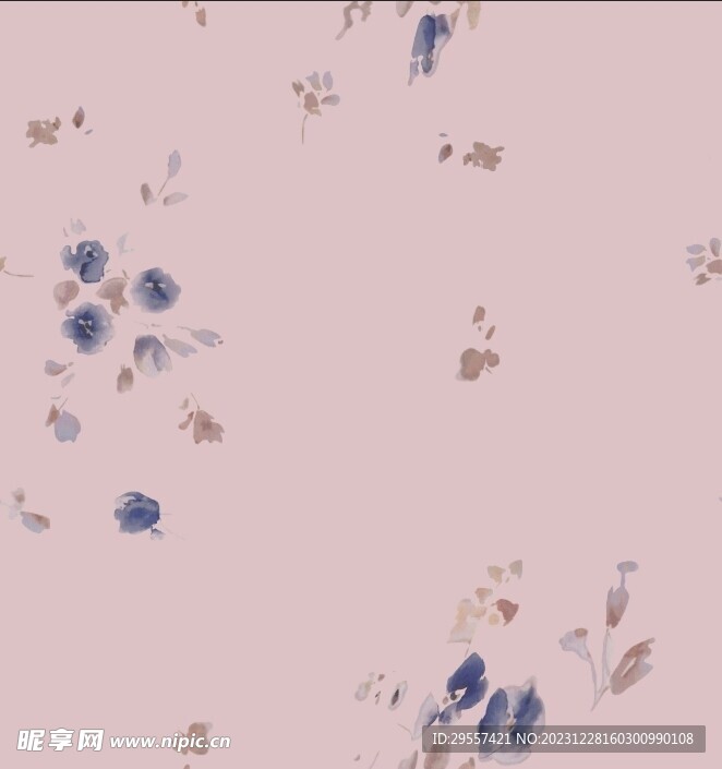 扎染花