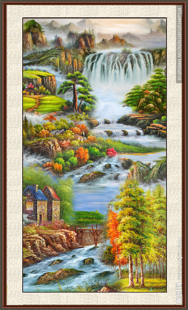 风景油画 