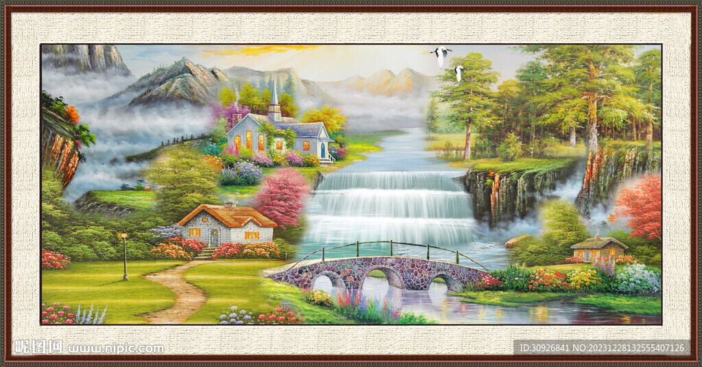油画风景