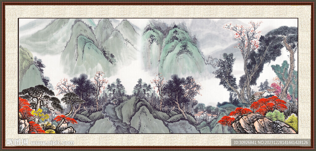 风景画 