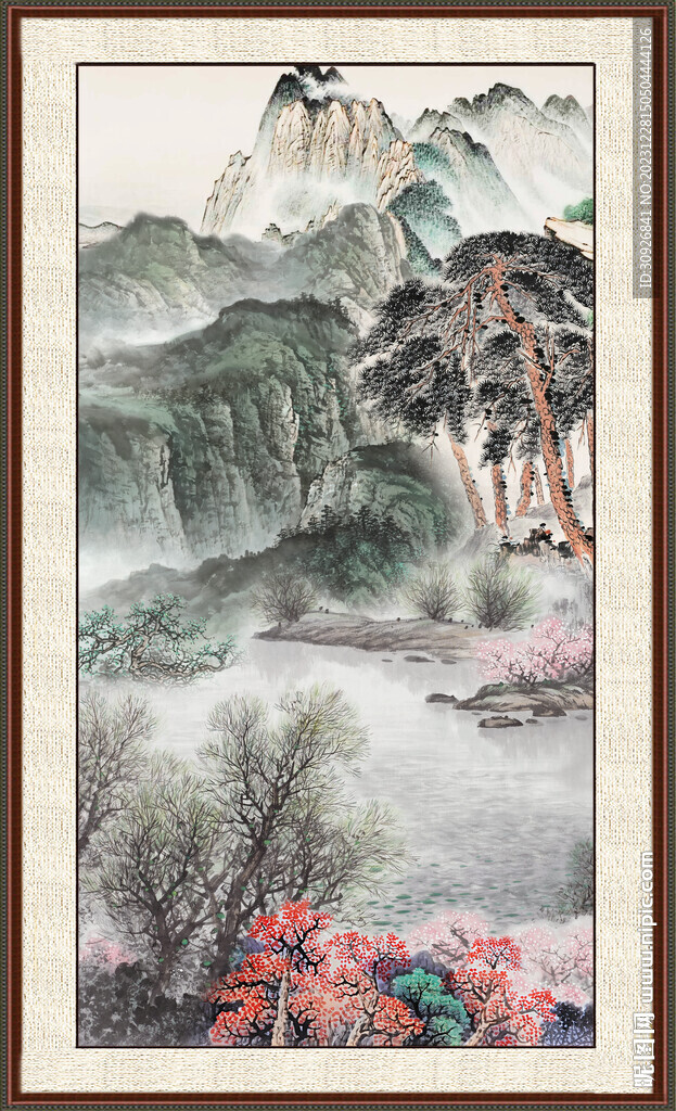 新中式山水画