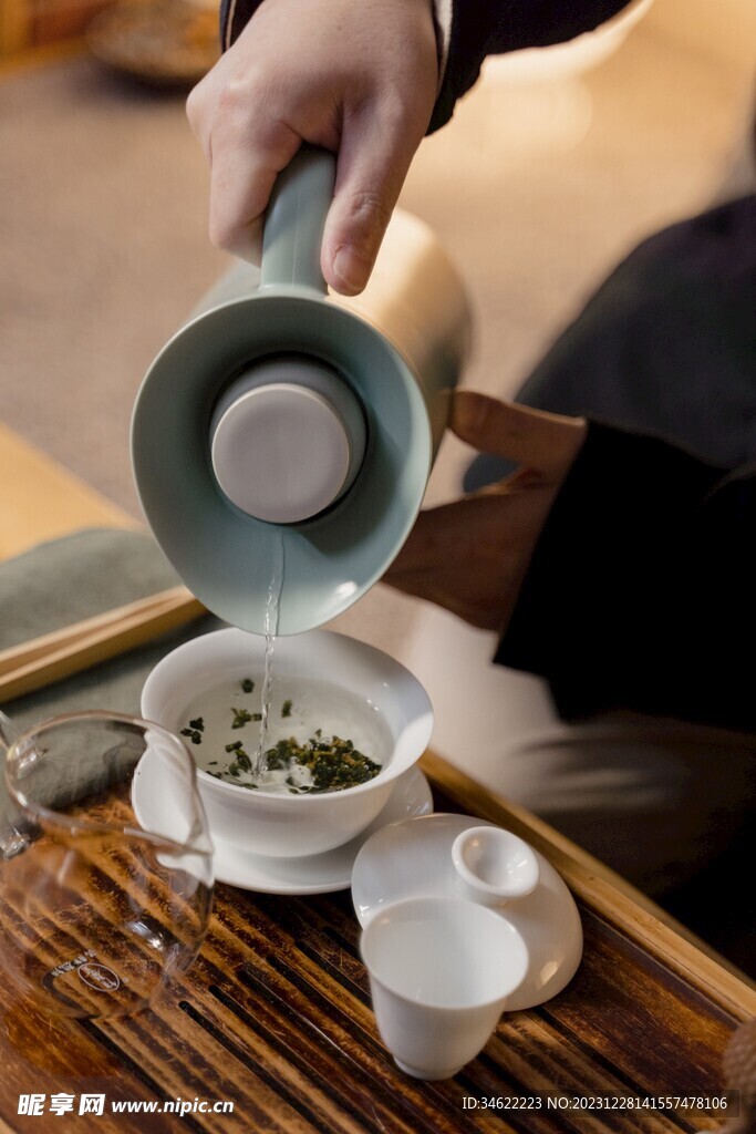 冲茶
