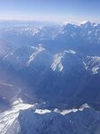 鸟瞰雪山