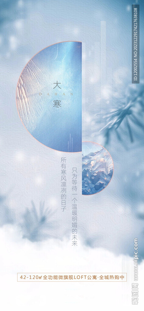 大寒海报 