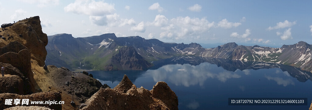 湖光山色图片