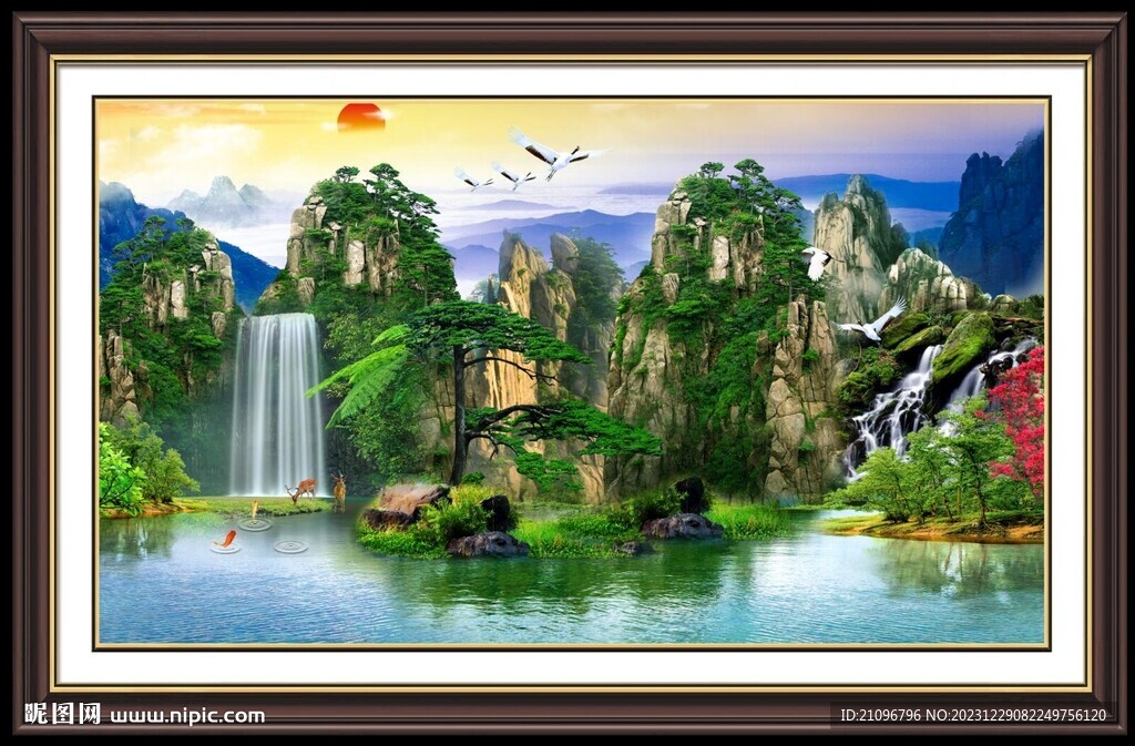 风景画 