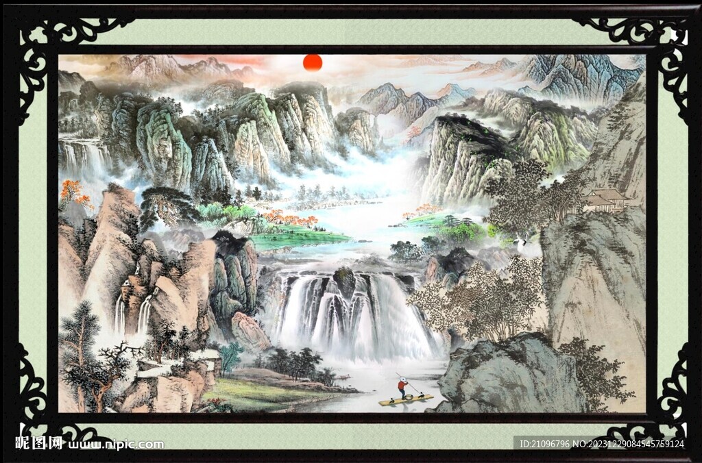 风景画 