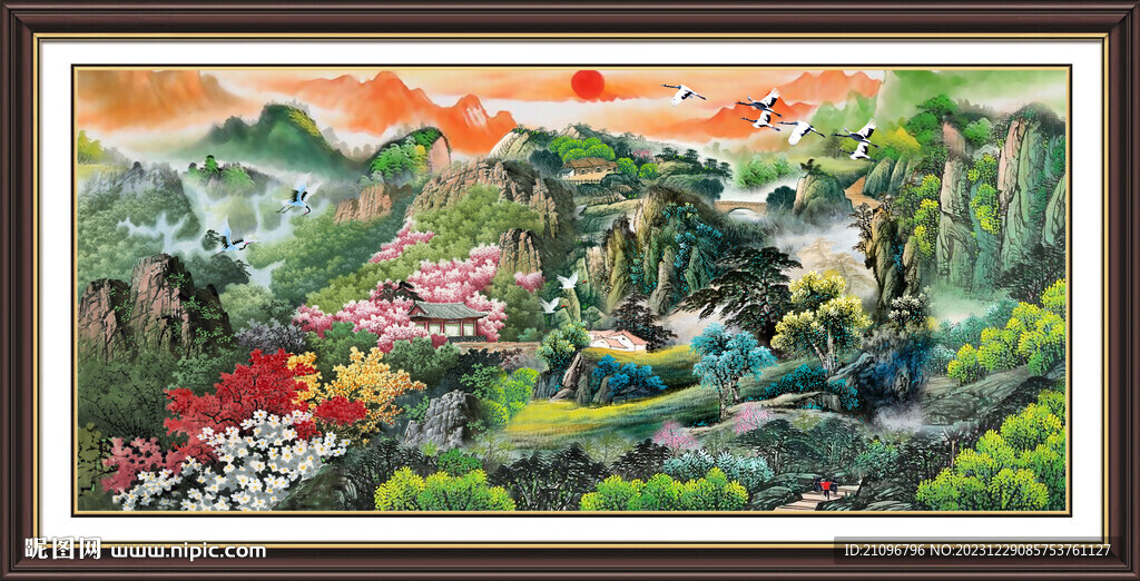 风景画 