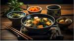 豆腐海带汤美食