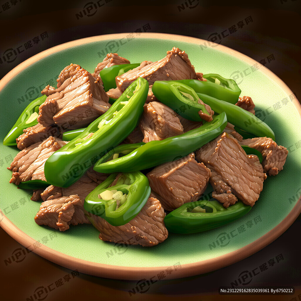 青椒炒肉