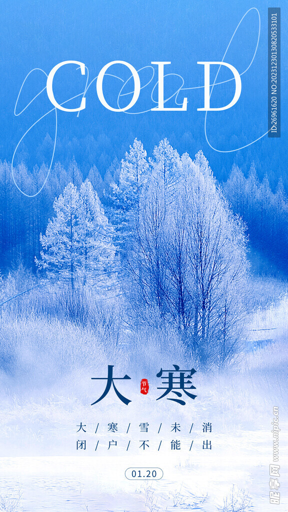 大寒海报