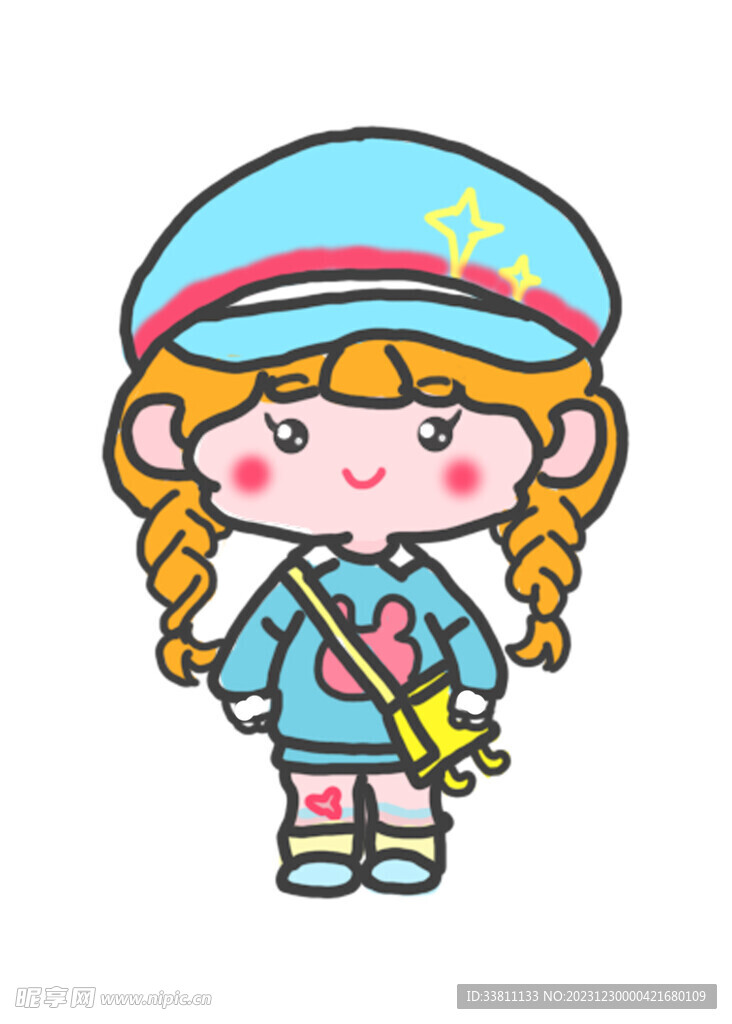 Q版星星女孩